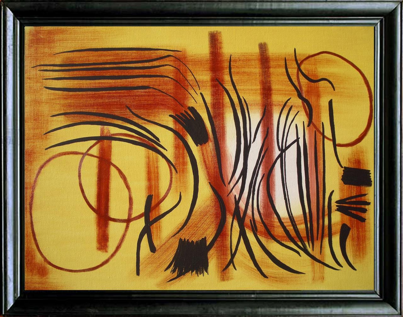 composition towards yellow.t- Hans HARTUNG